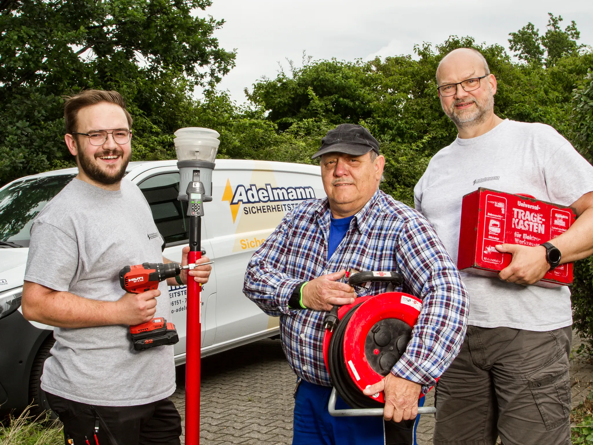 Das Team der Adelmann Sicherheitstechnik